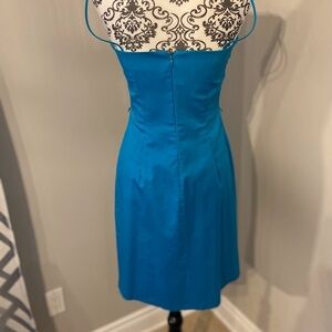 Citrine teal dress